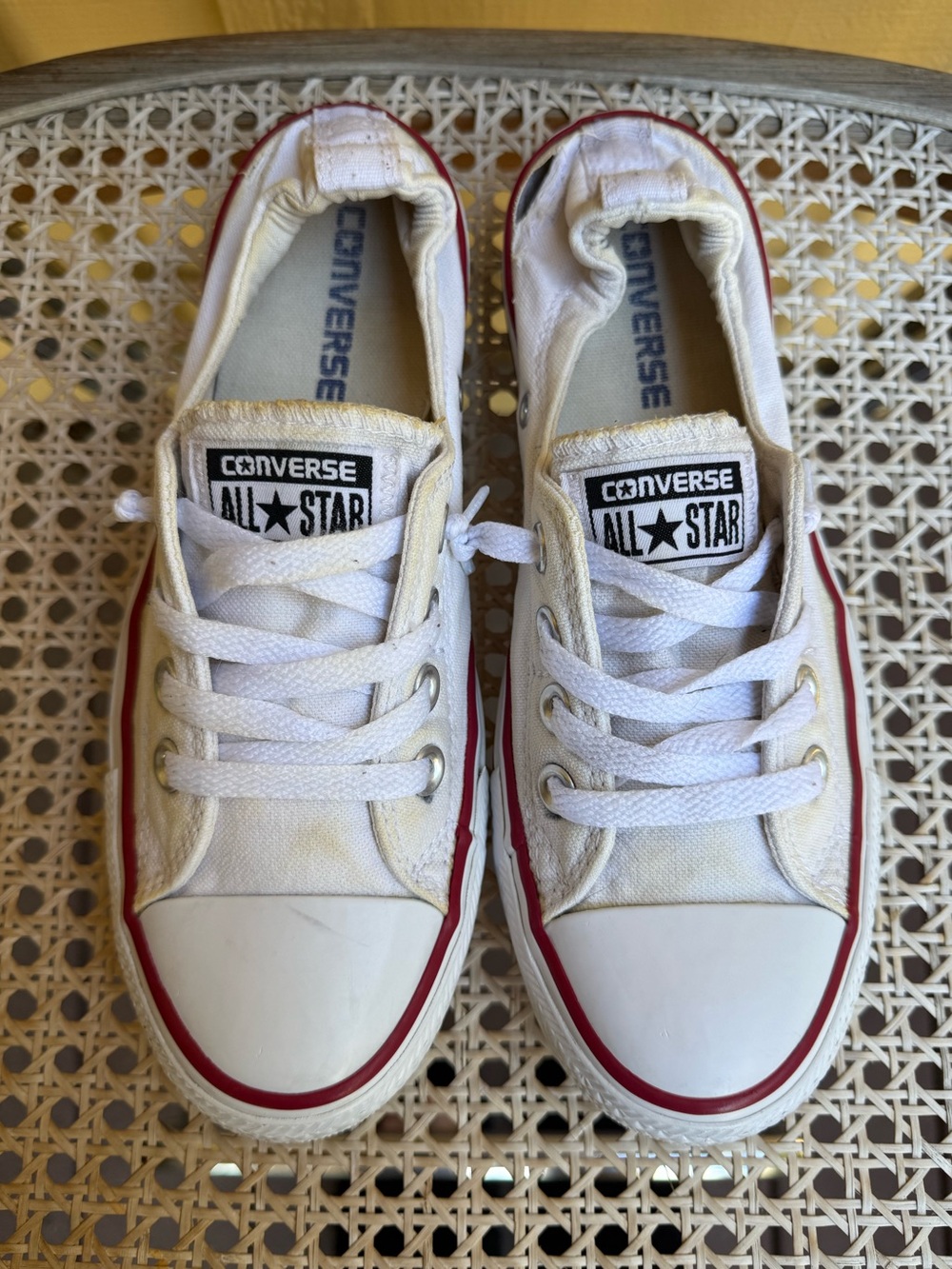 Converse Chuck Taylor All Star Shoreline Slip On White Sneakers Women’s size 7
